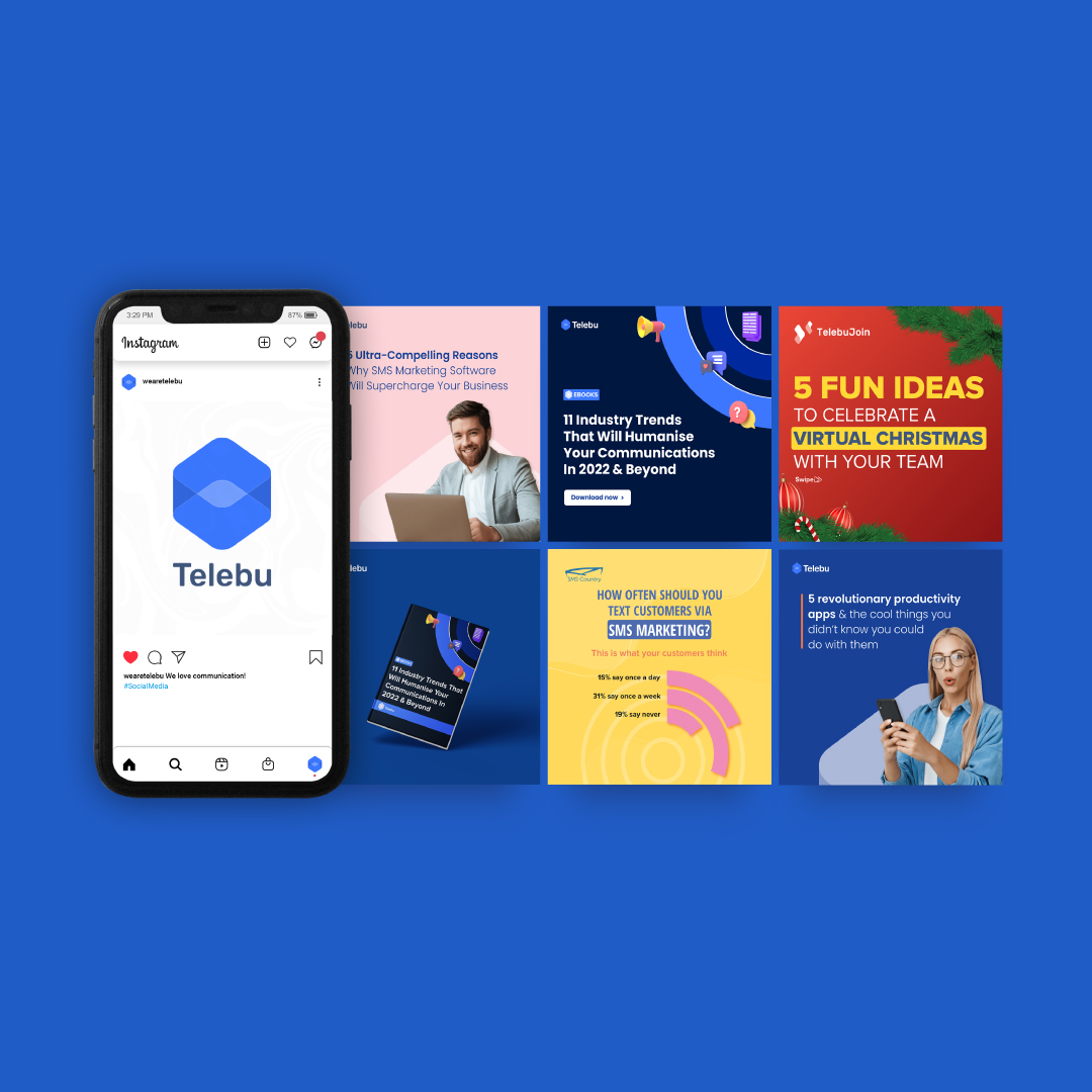 Telebu social media campaign design